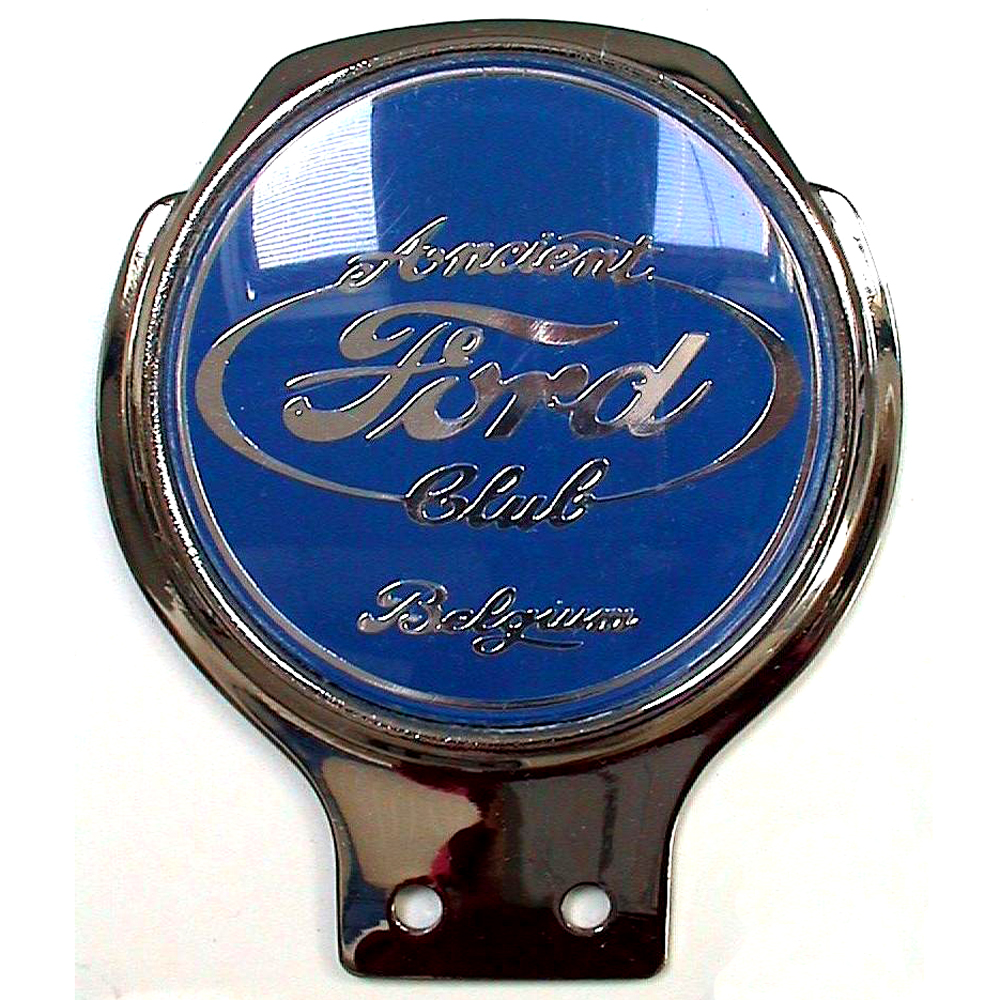 Antique Ford Club of Belgium car badge